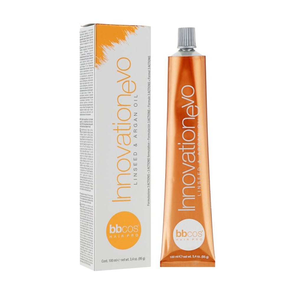 Перманентна фарба для волосся BBcos InnovationEvo Hair Color Cream, 9/72 Горіховий дуже світлий, 100 мл